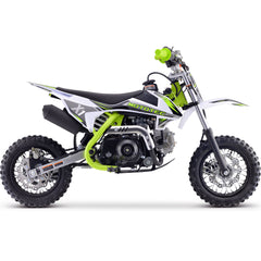 MotoTec X1 110cc 4-Stroke Gas Dirt Bike, Green - MT-DB-X1-70cc_Green