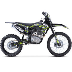 MotoTec X5 250cc 4-Stroke Gas Dirt Bike - MT-DB-X5-250cc