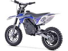 MotoTec 24v 500w Gazella Electric Dirt Bike Blue - MT-Dirt-500_Blue