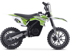 MotoTec 24v 500w Gazella Electric Dirt Bike Green - MT-Dirt-500_Green