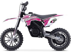 MotoTec 24v 500w Gazella Electric Dirt Bike Purple - MT-Dirt-500_Purple