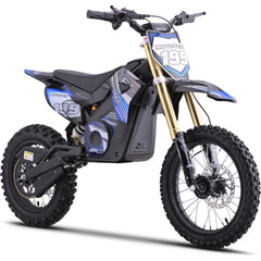 MotoTec 48v Pro Electric Dirt Bike 1800w Lithium, Blue - MT-Dirt-Pro-1800_Blue