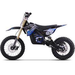 MotoTec 48v Pro Electric Dirt Bike 1800w Lithium, Blue - MT-Dirt-Pro-1800_Blue