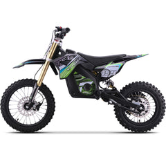 MotoTec 48v Pro Electric Dirt Bike 1800w Lithium, Green - MT-Dirt-Pro-1800_Green