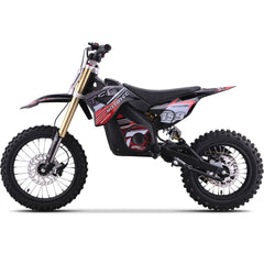 MotoTec 48v Pro Electric Dirt Bike 1800w Lithium, Red - MT-Dirt-Pro-1800_Red