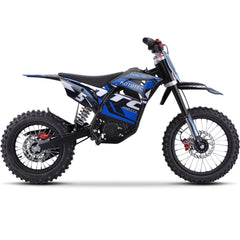 MotoTec 60v Pro Electric Dirt Bike 2000w Lithium, Blue - MT-Dirt-Pro-2000_Blue
