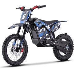 MotoTec 60v Pro Electric Dirt Bike 2000w Lithium, Blue - MT-Dirt-Pro-2000_Blue