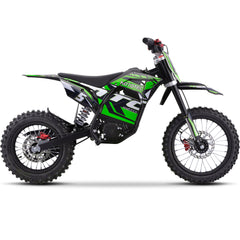 MotoTec 60v Pro Electric Dirt Bike 2000w Lithium, Green - MT-Dirt-Pro-2000_Green