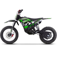 MotoTec 60v Pro Electric Dirt Bike 2000w Lithium, Green - MT-Dirt-Pro-2000_Green