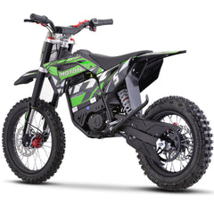 MotoTec 60v Pro Electric Dirt Bike 2000w Lithium, Green - MT-Dirt-Pro-2000_Green