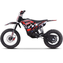 MotoTec 60v Pro Electric Dirt Bike 2000w Lithium, Red - MT-Dirt-Pro-2000_Red