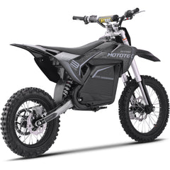 MotoTec 72v Pro Electric Dirt Bike 5000w Lithium, Grey - MT-Dirt-Pro-5000_Grey