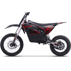 MotoTec 72v Pro Electric Dirt Bike 5000w Lithium, Red - MT-Dirt-Pro-5000_Red