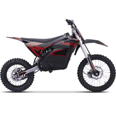 MotoTec 72v Pro Electric Dirt Bike 5000w Lithium, Red - MT-Dirt-Pro-5000_Red