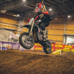 MotoTec 36v Pro Electric Dirt Bike 1200w Lithium, Red - MT-Dirt-Pro_Red