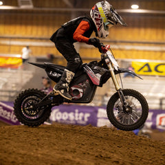 MotoTec 36v Pro Electric Dirt Bike 1200w Lithium, Red - MT-Dirt-Pro_Red