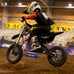 MotoTec 36v Pro Electric Dirt Bike 1200w Lithium, Red - MT-Dirt-Pro_Red
