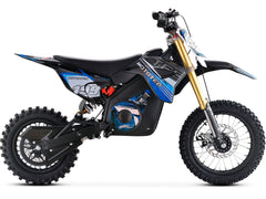MotoTec 36v Pro Electric Dirt Bike 1200w Lithium, Blue - MT-Dirt-Pro_Blue