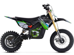 MotoTec 36v Pro Electric Dirt Bike 1200w Lithium, Green - MT-Dirt-Pro_Green