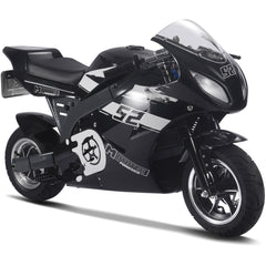 MotoTec 1000w 48v Electric Superbike Black - MT-EP-Super_Black