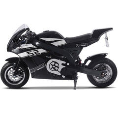 MotoTec 1000w 48v Electric Superbike Black - MT-EP-Super_Black