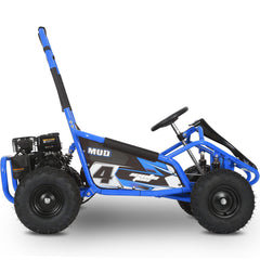 MotoTec Mud Kids Gas Powered 98cc Go Kart, Full Suspension - MT-GK-Mud-98cc