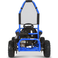 MotoTec Mud Kids Gas Powered 98cc Go Kart, Full Suspension - MT-GK-Mud-98cc