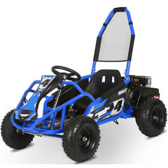 MotoTec Mud Kids Gas Powered 98cc Go Kart, Full Suspension - MT-GK-Mud-98cc