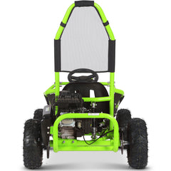 MotoTec Mud Kids Gas Powered 98cc Go Kart, Full Suspension - MT-GK-Mud-98cc