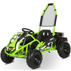 MotoTec Mud Kids Gas Powered 98cc Go Kart, Full Suspension - MT-GK-Mud-98cc