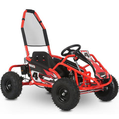 MotoTec Mud Kids Gas Powered 98cc Go Kart, Full Suspension - MT-GK-Mud-98cc
