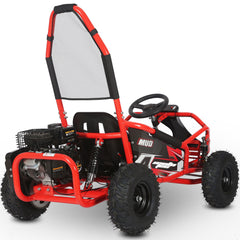 MotoTec Mud Kids Gas Powered 98cc Go Kart, Full Suspension - MT-GK-Mud-98cc