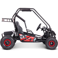 MotoTec Mud Monster 60v 2000w XL Electric Go Kart, Full Suspension – MT-Mud-XL-60v-2000w