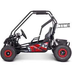 MotoTec Mud Monster 60v 2000w XL Electric Go Kart, Full Suspension – MT-Mud-XL-60v-2000w
