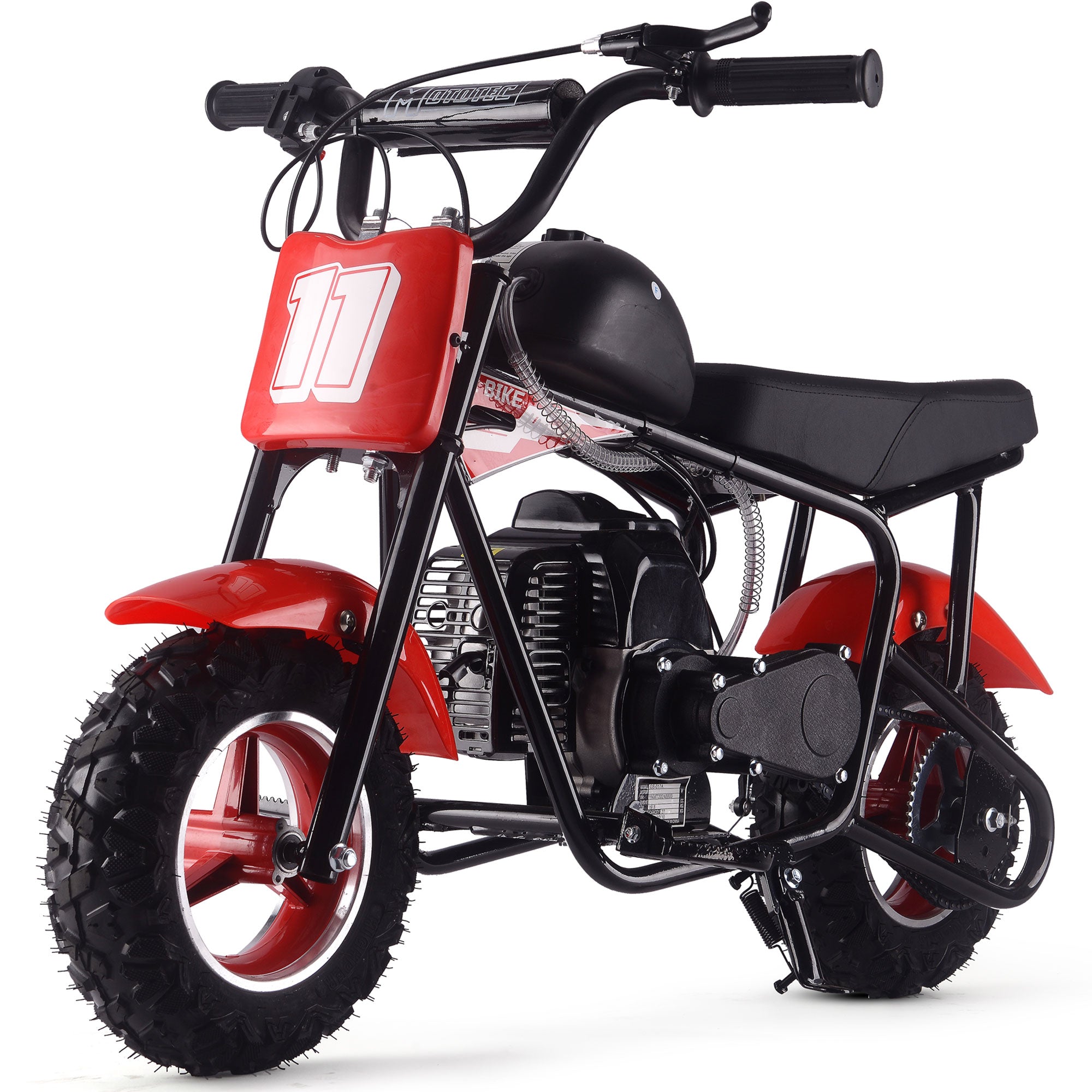 MotoTec Urchin 49cc 2-Stroke Kids Gas Mini Bike - MT-MB-49cc-Urchin