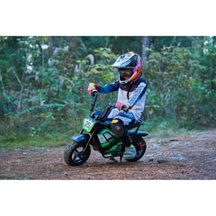 MotoTec 24v 250w Electric Powered Mini Bike - MT-MiniBike-24v-250w