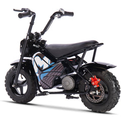 MotoTec 24v 250w Electric Powered Mini Bike - MT-MiniBike-24v-250w