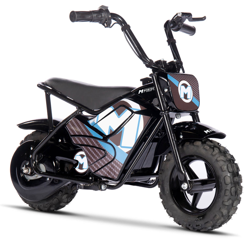 MotoTec 24v 250w Electric Powered Mini Bike - MT-MiniBike-24v-250w