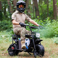 MotoTec 48v 1000w Electric Powered Mini Bike - MT-MiniBike-48v-1000w