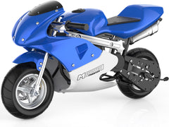 MotoTec Phantom Gas Pocket Bike 49cc 2-Stroke - MT-Phantom-49cc