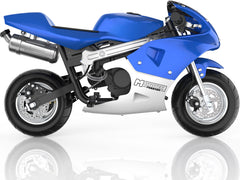 MotoTec Phantom Gas Pocket Bike 49cc 2-Stroke - MT-Phantom-49cc