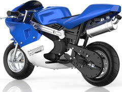 MotoTec Phantom Gas Pocket Bike 49cc 2-Stroke - MT-Phantom-49cc