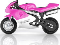 MotoTec Phantom Gas Pocket Bike 49cc 2-Stroke - MT-Phantom-49cc