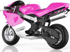 MotoTec Phantom Gas Pocket Bike 49cc 2-Stroke - MT-Phantom-49cc