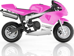 MotoTec Phantom Gas Pocket Bike 49cc 2-Stroke - MT-Phantom-49cc