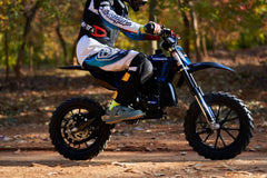 MotoTec Thunder 50cc 2-Stroke Kids Gas Dirt Bike - MT-Thunder-50cc