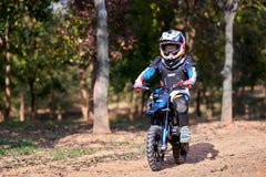 MotoTec Thunder 50cc 2-Stroke Kids Gas Dirt Bike - MT-Thunder-50cc