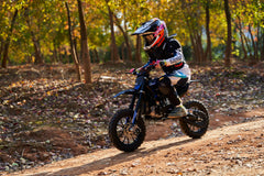 MotoTec Thunder 50cc 2-Stroke Kids Gas Dirt Bike - MT-Thunder-50cc