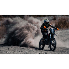 MotoTec Venom 72v 12000w 50ah Electric Dirt Bike, White - MT-Venom-72v-12000w_White