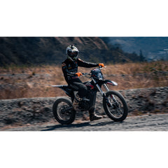 MotoTec Venom 72v 12000w 50ah Electric Dirt Bike, White - MT-Venom-72v-12000w_White